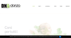 Desktop Screenshot of dnadanza.com